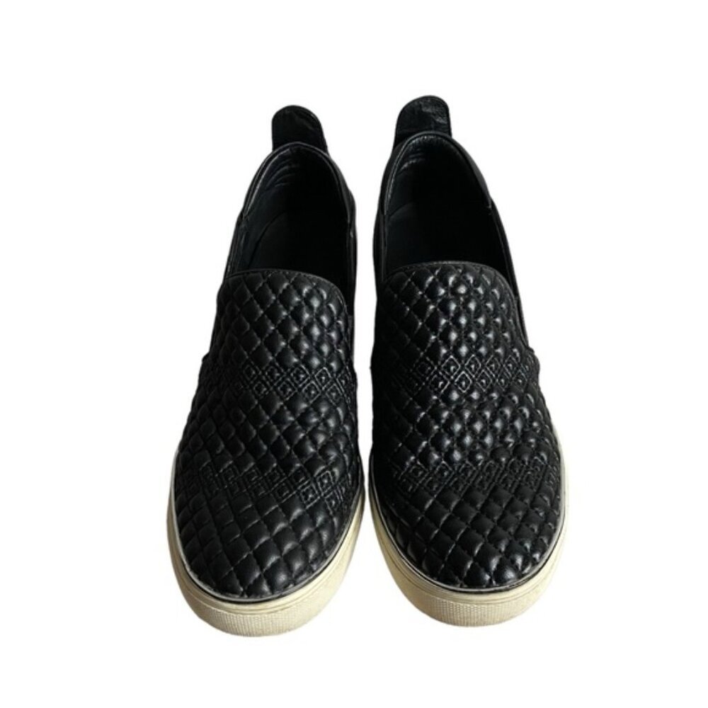 The Wishbone Collection Women's Black Platform Slip-On Shoes